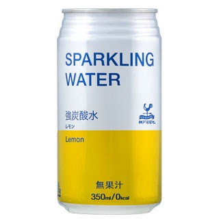 神戸居留地 スパークリングウォーターレモン 350ml