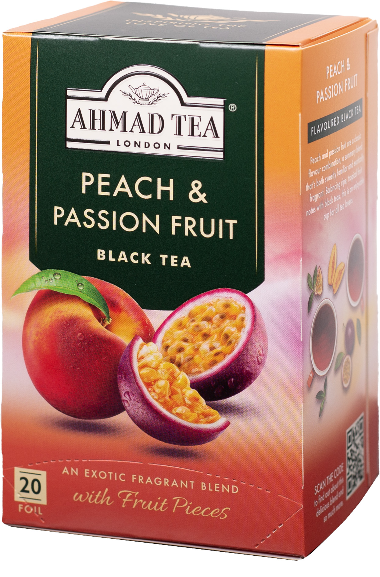 アーマッドティー ピーチ＆パッションフルーツ　ティーバッグ　20袋