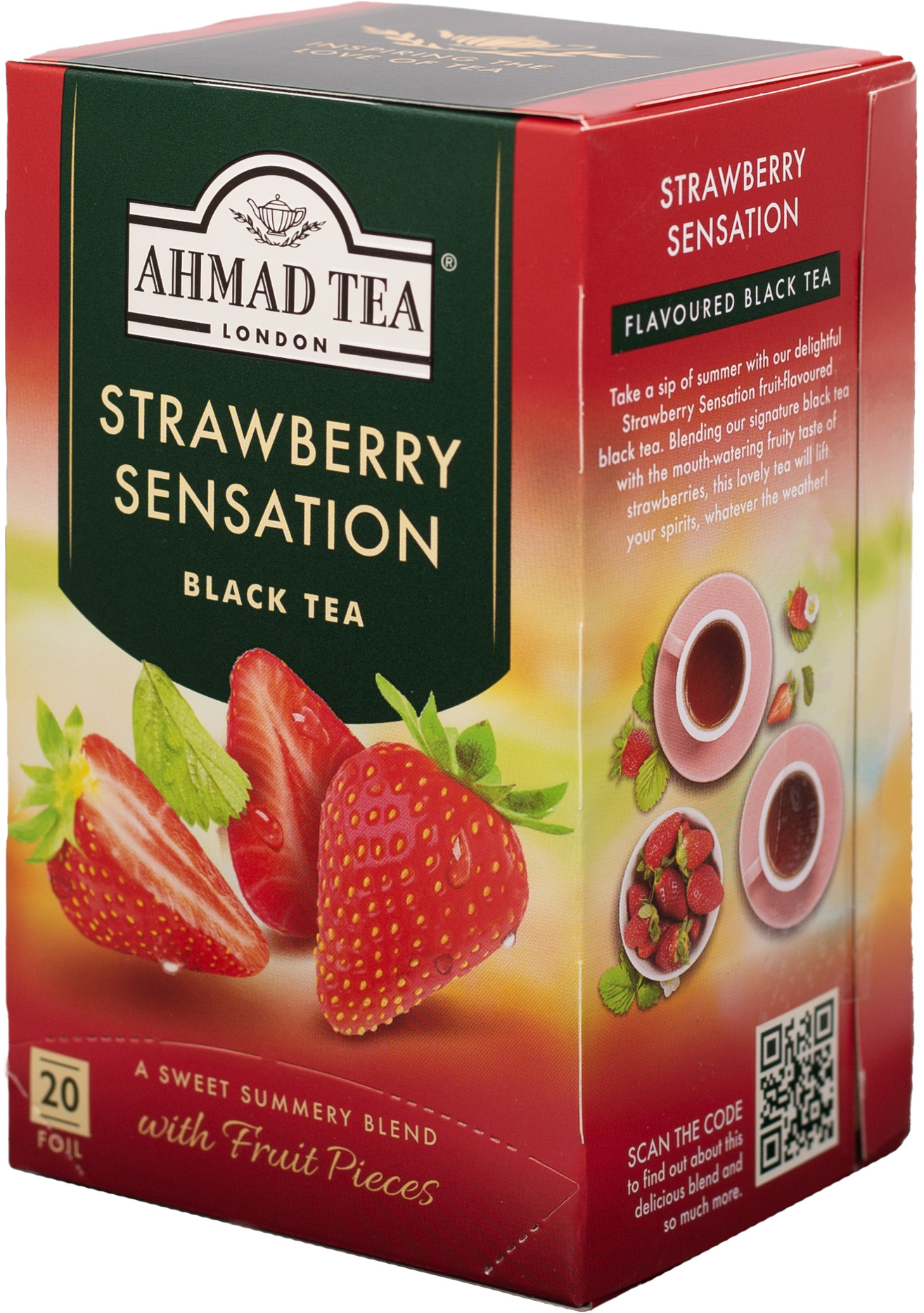 アーマッドティー ストロベリー　ティーバッグ　20袋
