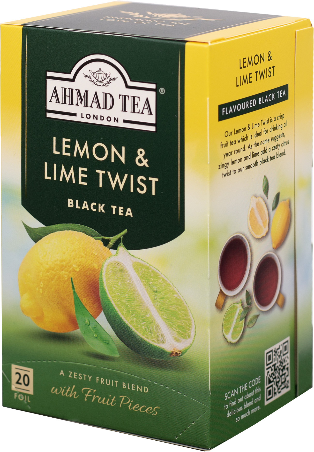 アーマッドティー レモン＆ライム　ティーバッグ　20袋