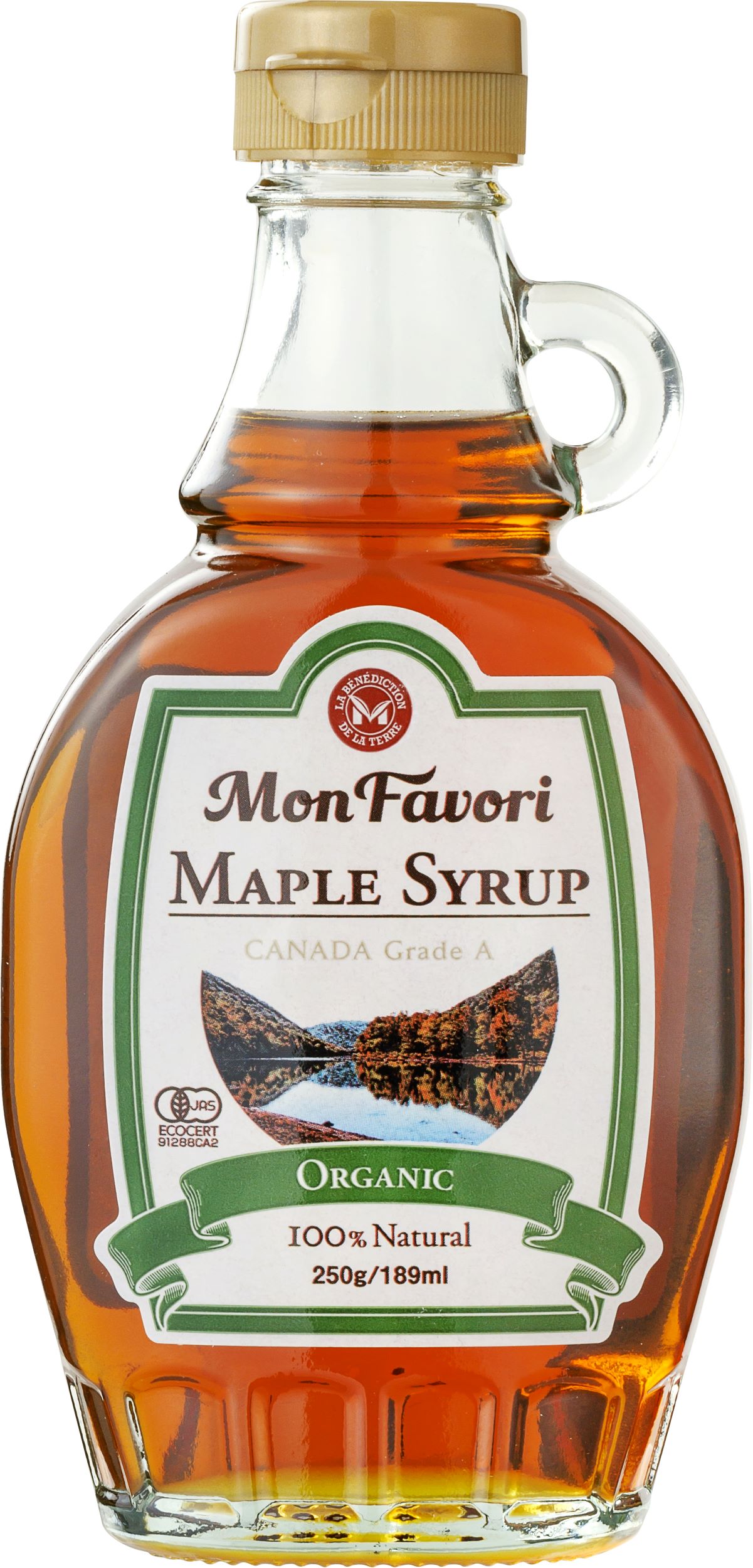 モンファボリ オーガニックメープルシロップ 250g