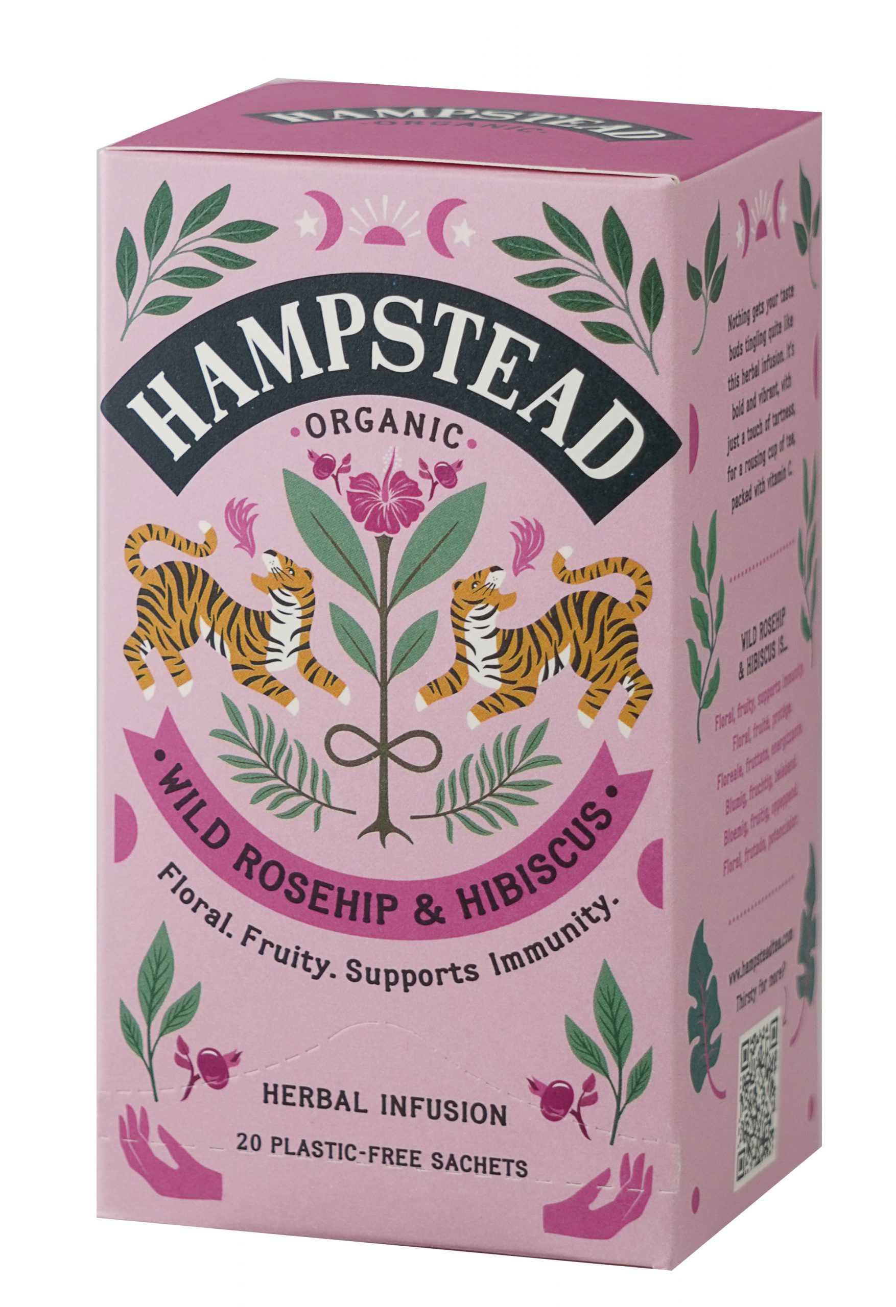 ハムステッド　ローズヒップ＆ハイビスカス　20袋