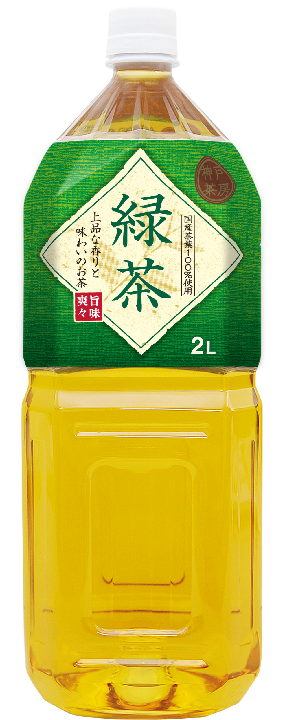 神戸茶房 緑茶 2L