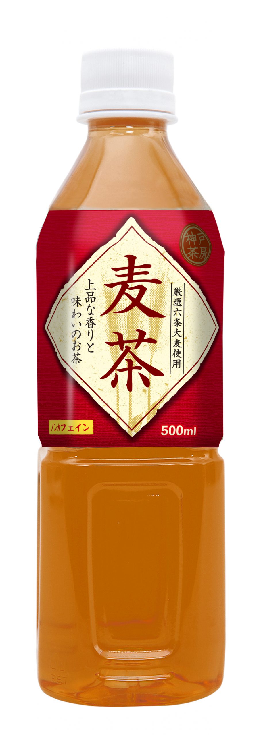 神戸茶房 麦茶 500ml