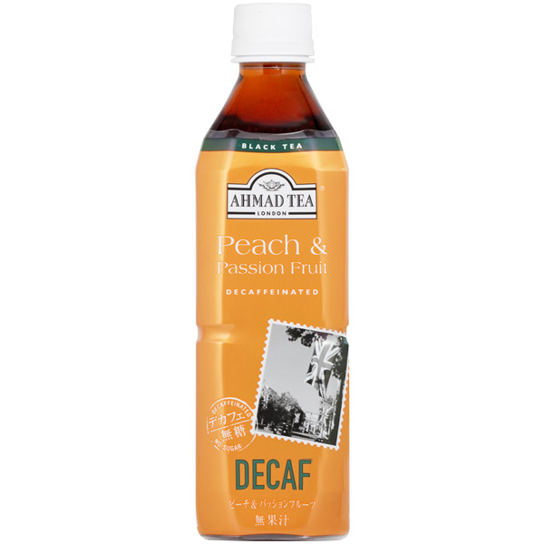 アーマッドティー デカフェピーチ＆パッションフルーツティー 500ml